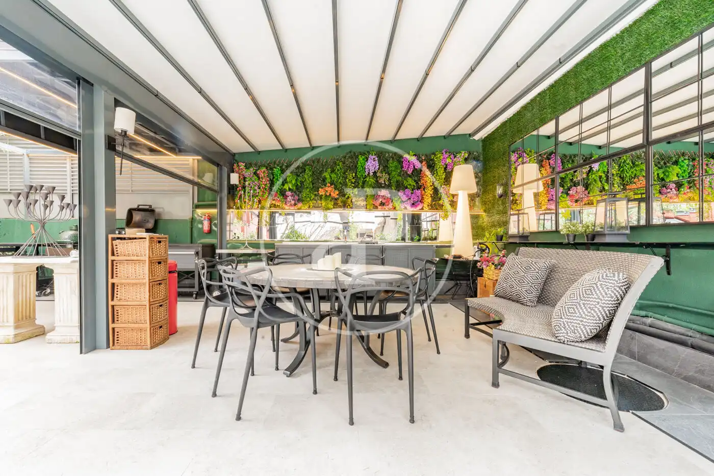 Terrasse von Haus oder Chalet zum Verkauf in Madrid mit Klimaanlage, Heizung und Privatgarten