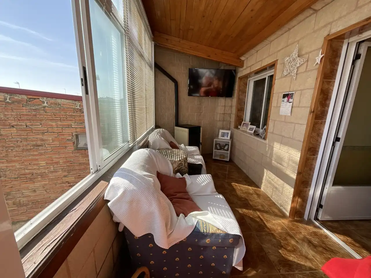 Terraza de Casa o chalet en venta en Bañares con Calefacción, Trastero y Amueblado