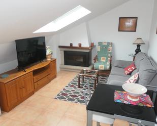 Living room of Duplex for sale in Lugo Capital  with Heating, Parquet flooring and Storage room