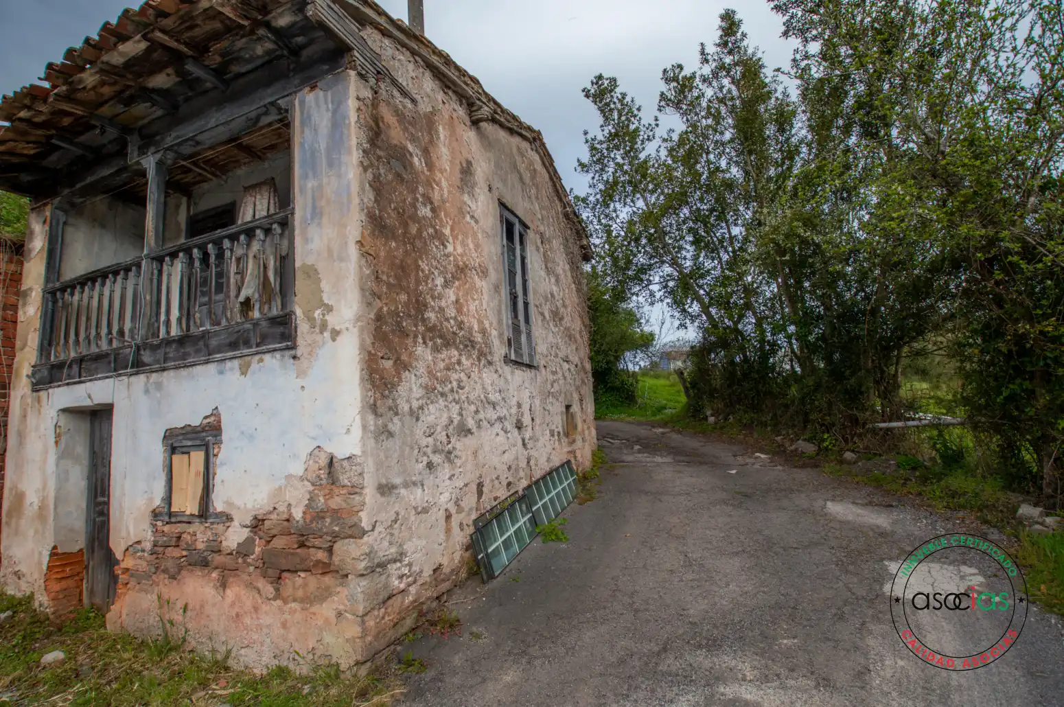 Vista exterior de Casa adosada en venta en Colunga con Parquet y Terraza