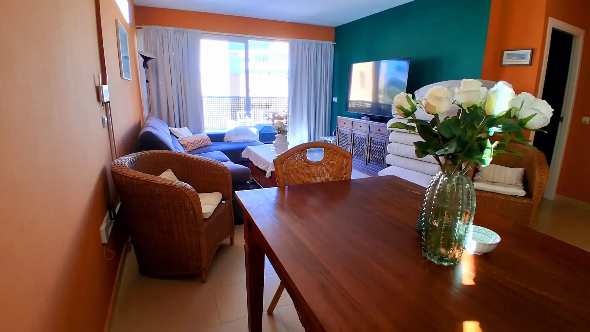 Living room of Country homes for sale in L'Alfàs del Pi  with Air Conditioner, Terrace and Storage room