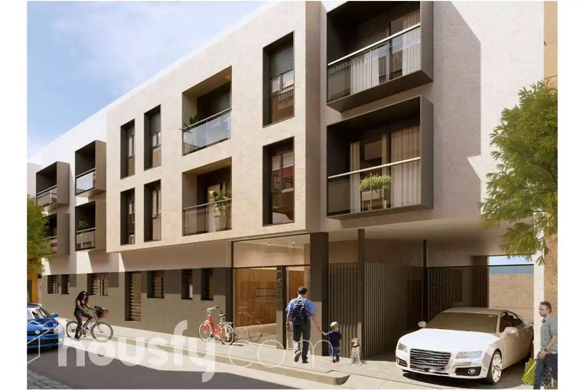 Vista exterior de Planta baja en venta en Vilanova i la Geltrú con Aire acondicionado, Calefacción y Jardín privado