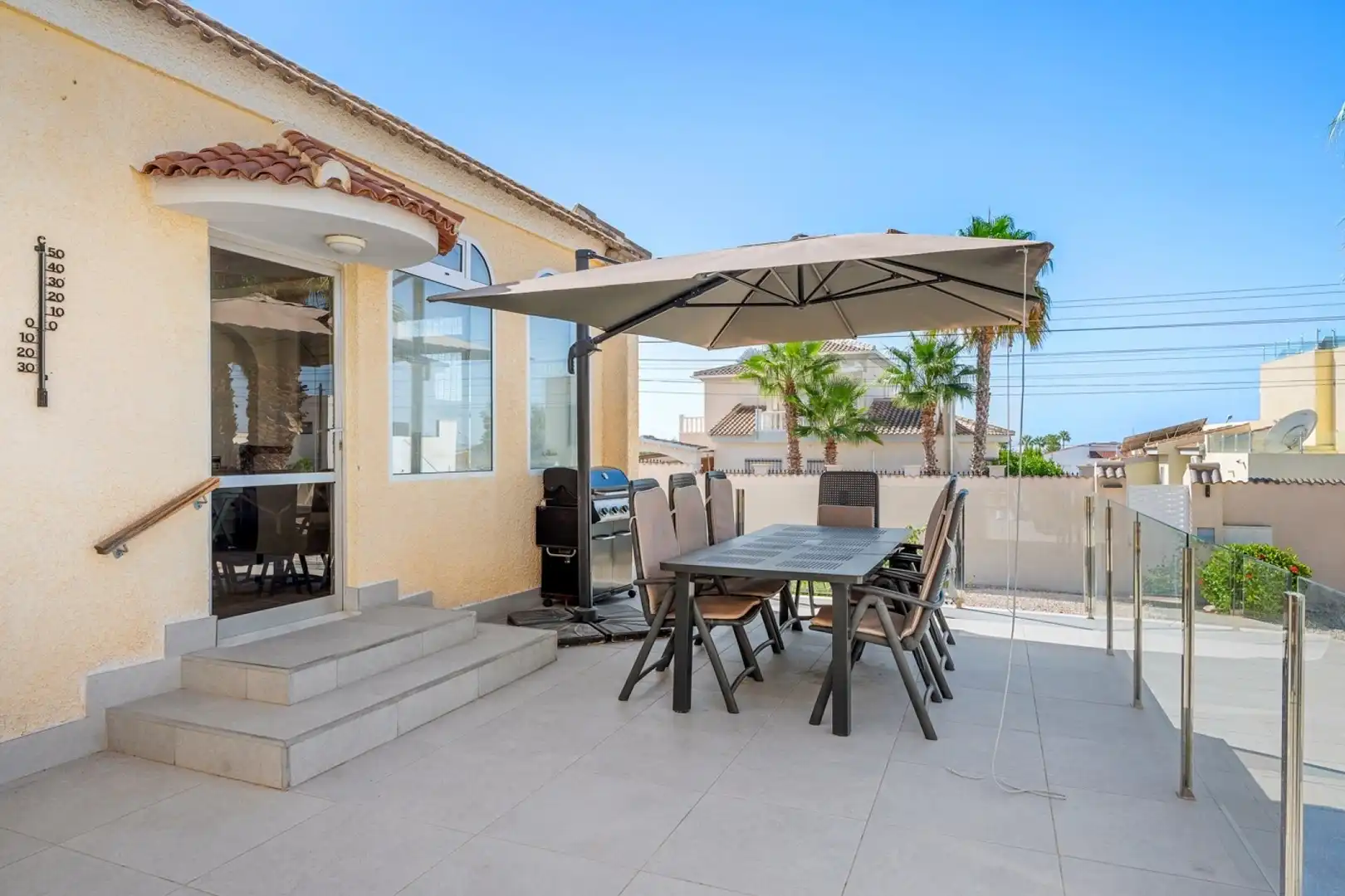 Terrassa de Casa o xalet en venda en Rojales amb Aire condicionat, Calefacció i Jardí privat