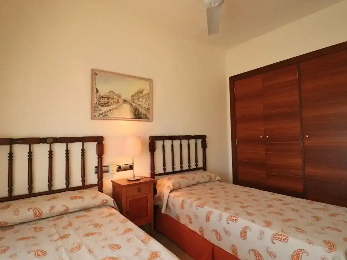 Dormitori de Casa o xalet de lloguer en El Rompido amb Jardí privat, Moblat i Balcó