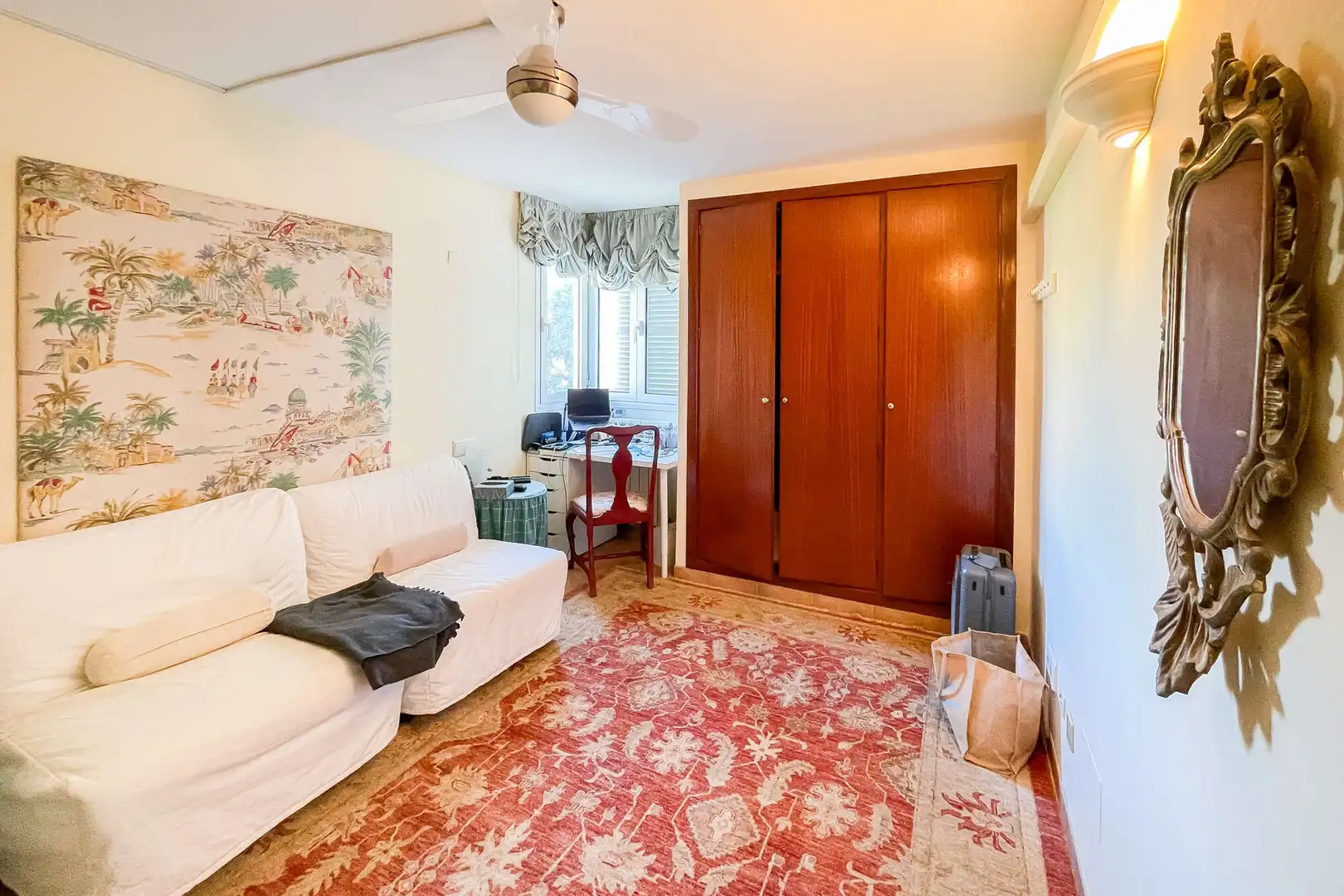 Bedroom of Flat for sale in Sant Llorenç des Cardassar  with Air Conditioner, Terrace and Furnished