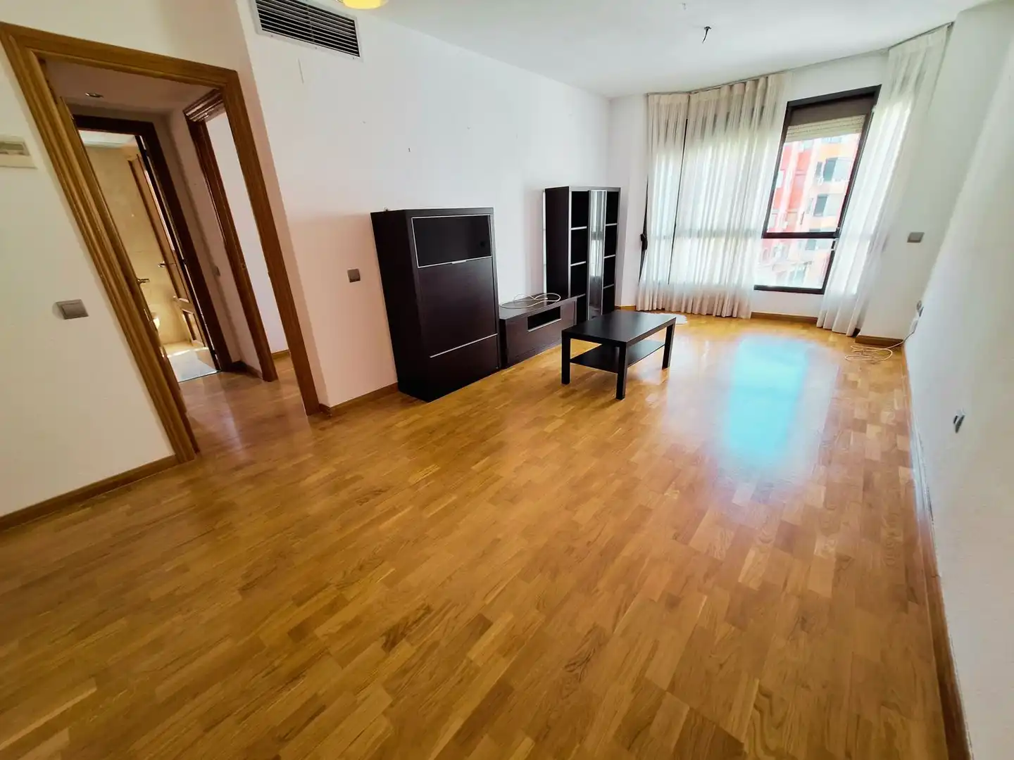 Sala de estar de Piso de alquiler en Madrid con Aire acondicionado, Calefacción y Parquet