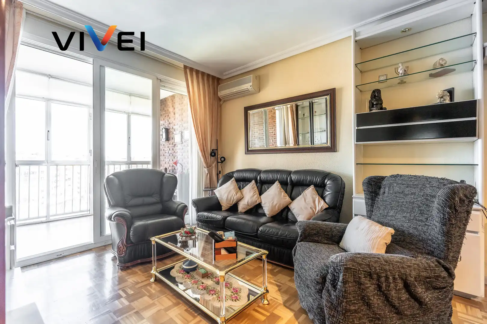 Living room of Flat for sale in Madrid  with Heating, Storage room and Balcony