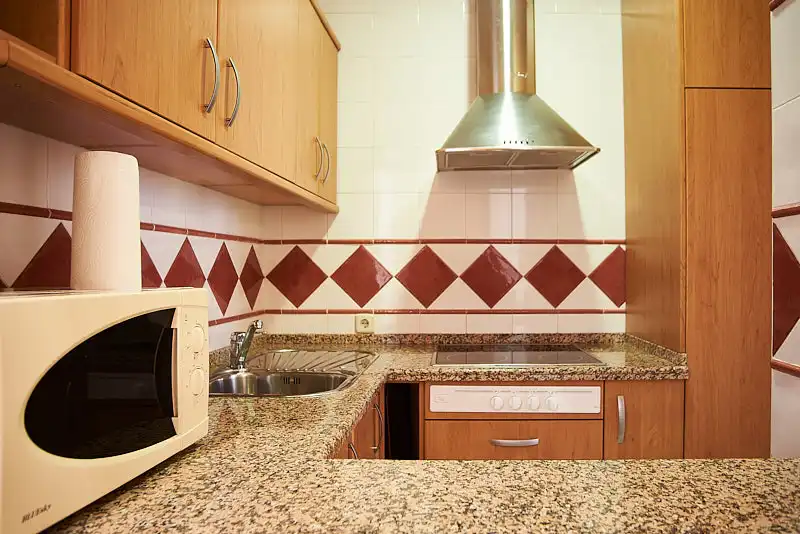 Küche von Wohnung zur Miete in Sevilla mit Klimaanlage, Heizung und Möbliert