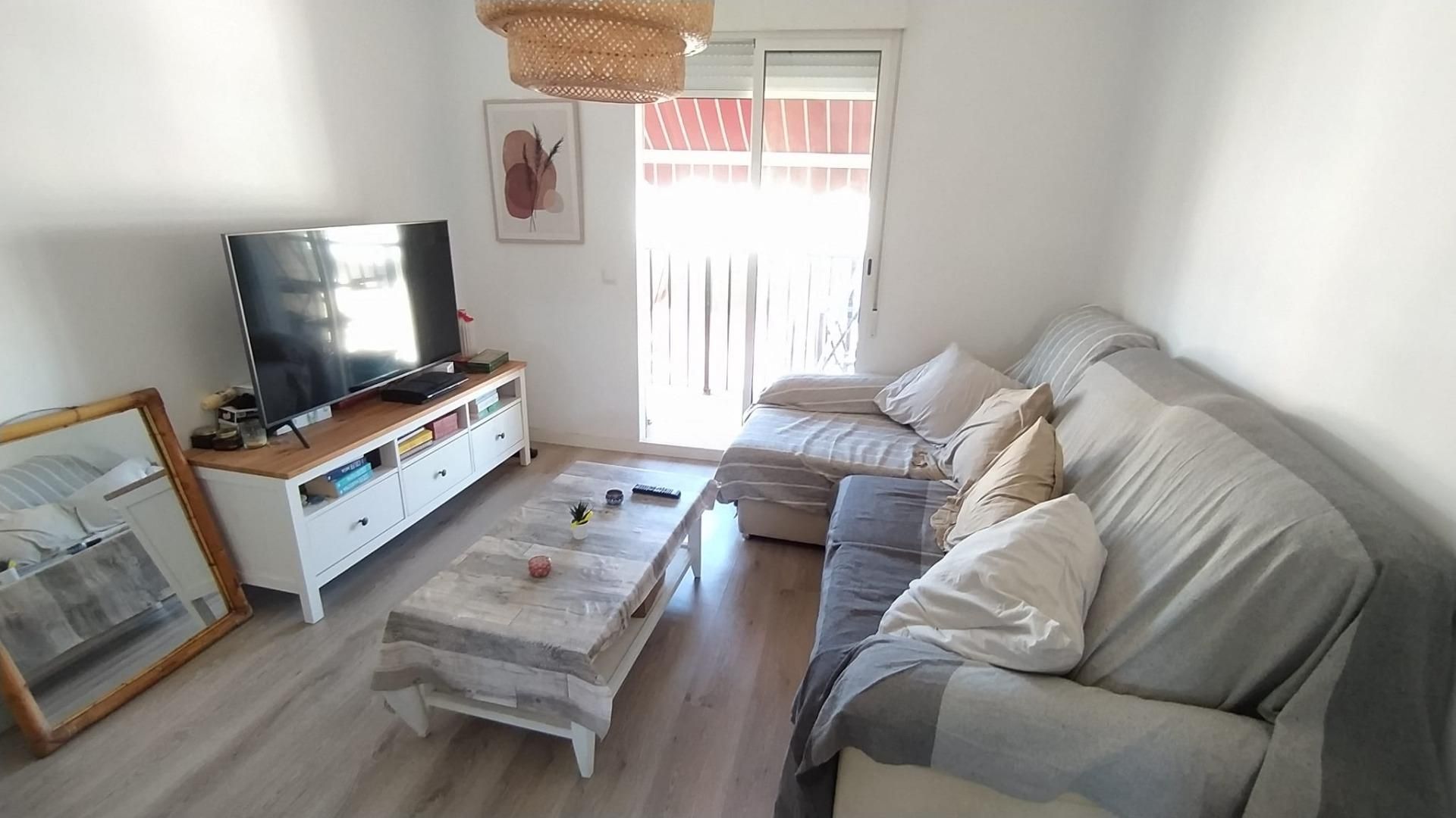 Living room of Flat for sale in Málaga Capital  with Terrace