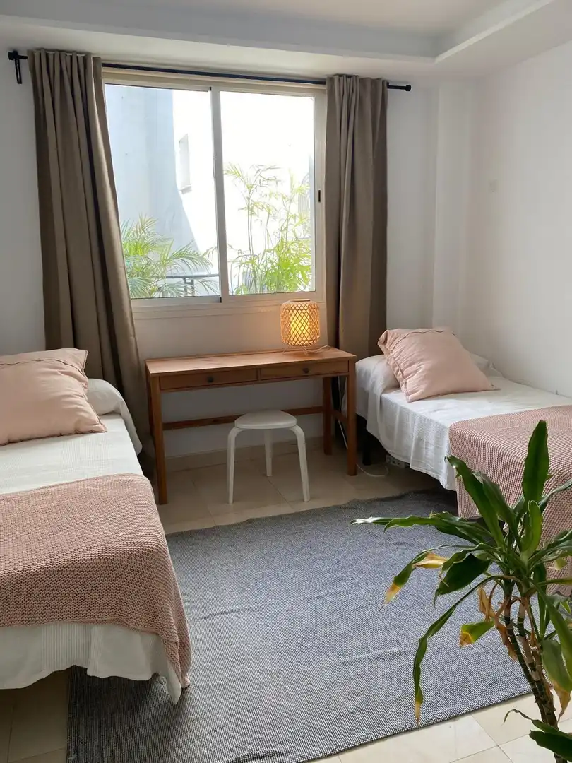 Schlafzimmer von Wohnung zur Miete in El Puerto de Santa María mit Klimaanlage und Möbliert