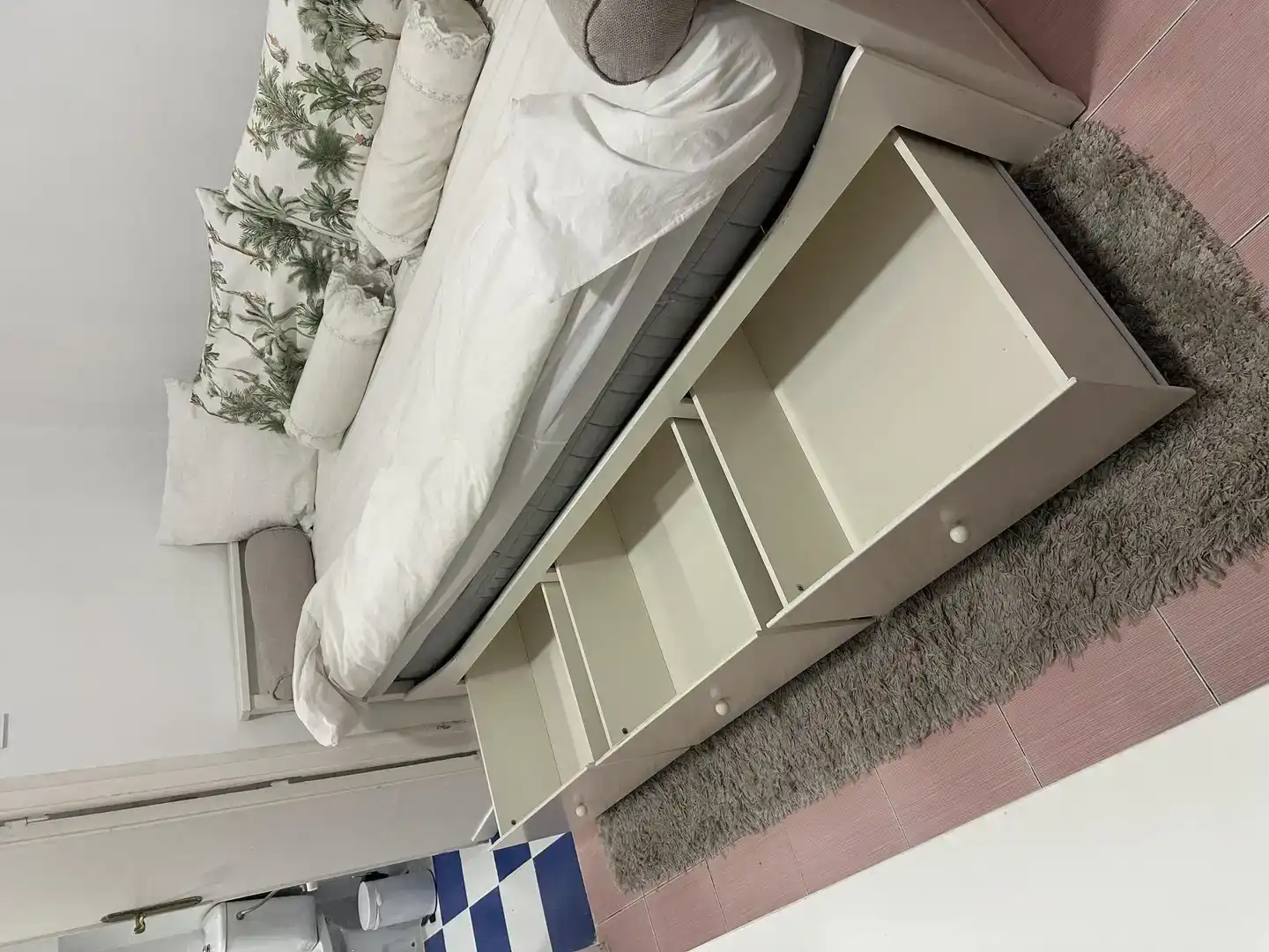 Schlafzimmer von Wohnung zur Miete in  Madrid Capital mit Klimaanlage