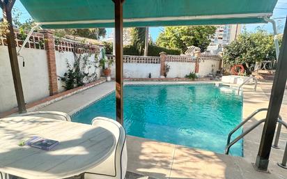 Swimming pool of House or chalet for sale in Benalmádena  with Air Conditioner, Private garden and Storage room