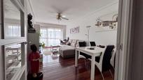 Living room of Flat for sale in Bilbao   with Heating, Terrace and Furnished