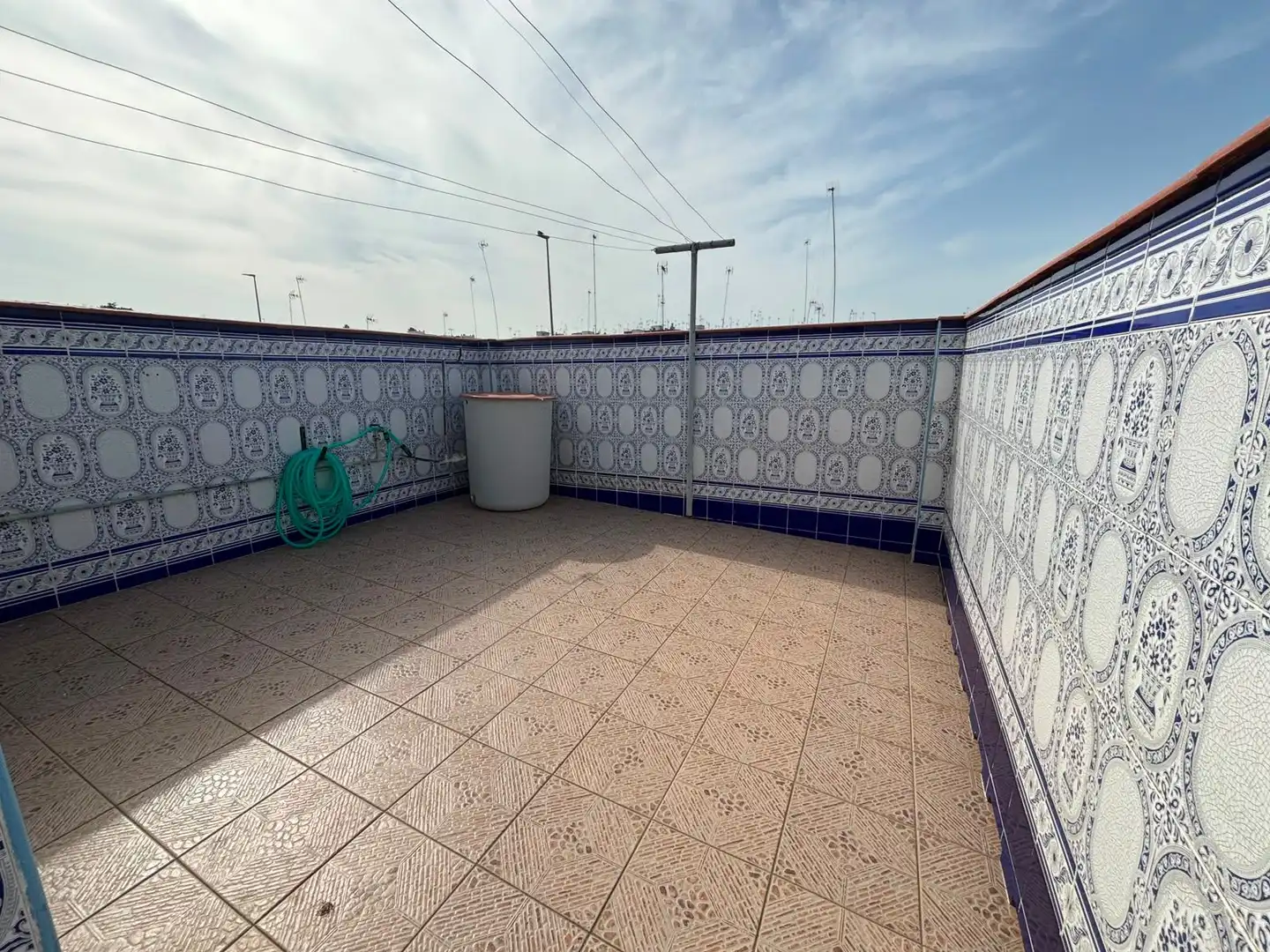 Terraza de Casa o chalet en venta en Dos Hermanas con Aire acondicionado