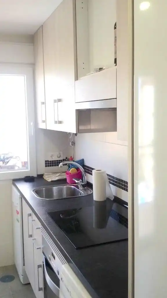 Cocina de Apartamento en venta en Gandia con Terraza y Balcón