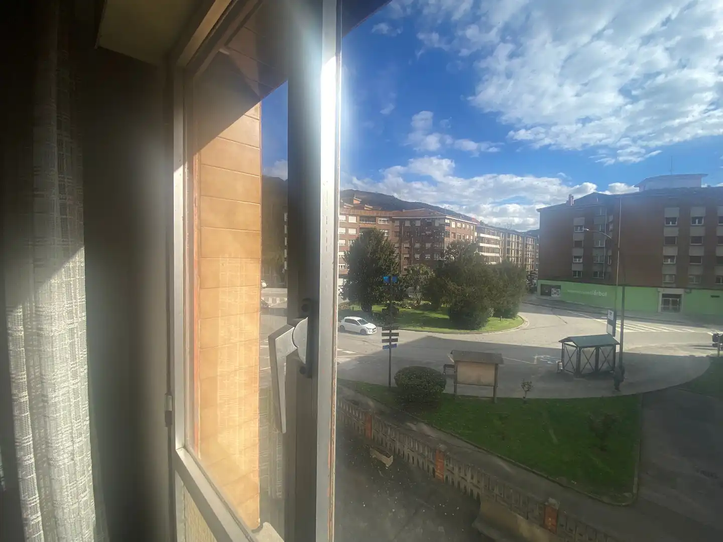 Exterior view of Flat for sale in Lena  with Balcony