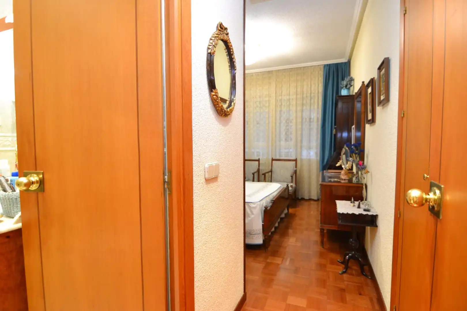 Schlafzimmer von Wohnung zum Verkauf in Madrid mit Heizung und Parkett