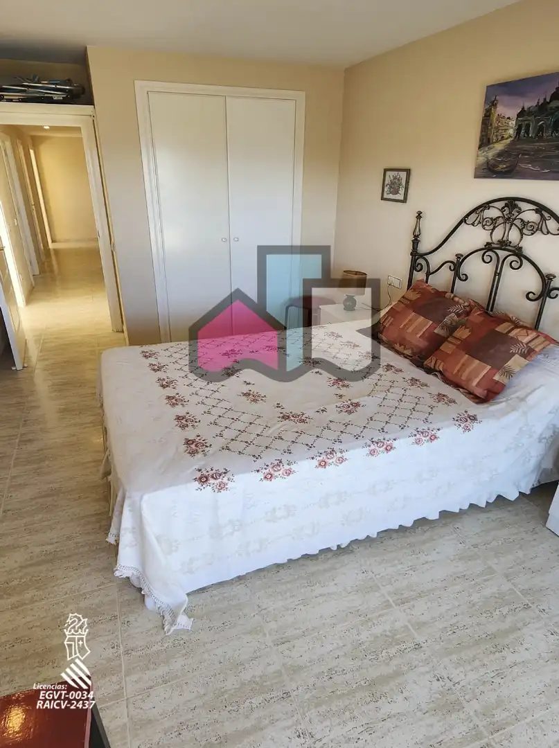 Habitación de Apartamento en venta en Cullera con Aire acondicionado, Terraza y Amueblado