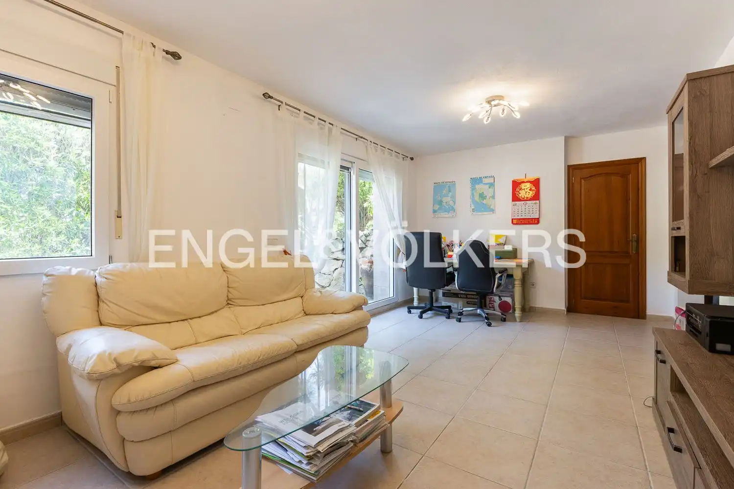 Sala de estar de Finca rústica en venta en Jávea / Xàbia con Aire acondicionado, Calefacción y Jardín privado