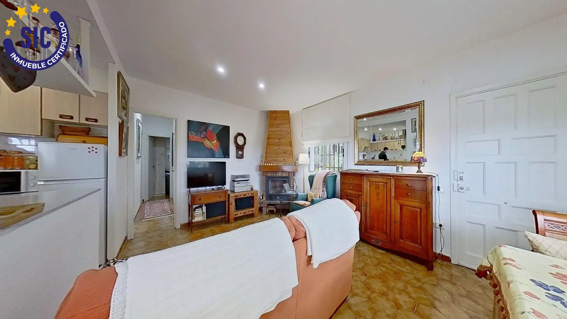 Sala d'estar de Casa o xalet en venda en Chiva amb Jardí privat, Terrassa i Traster