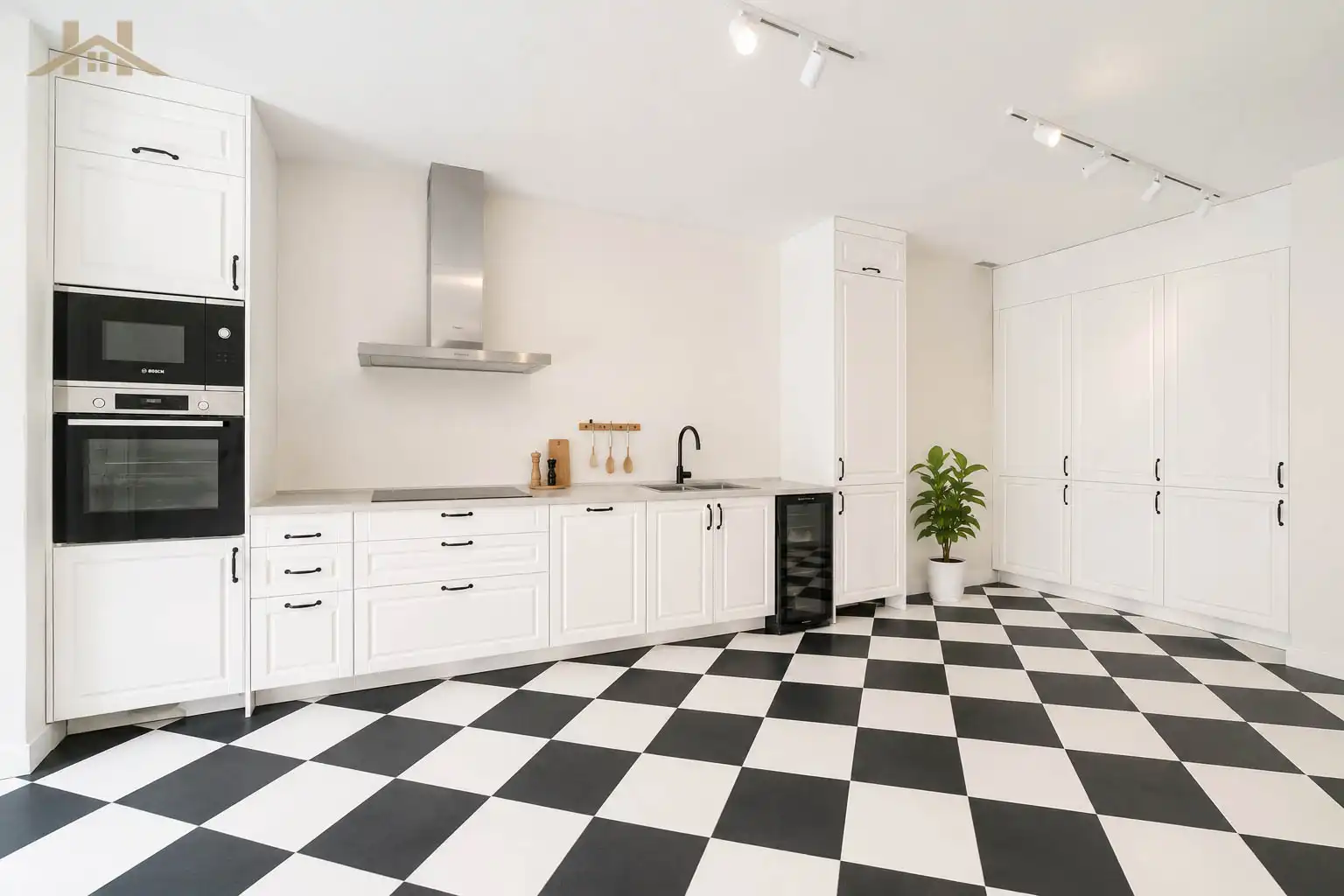 Cocina de Casa adosada en venta en Las Rozas de Madrid con Aire acondicionado, Calefacción y Jardín privado