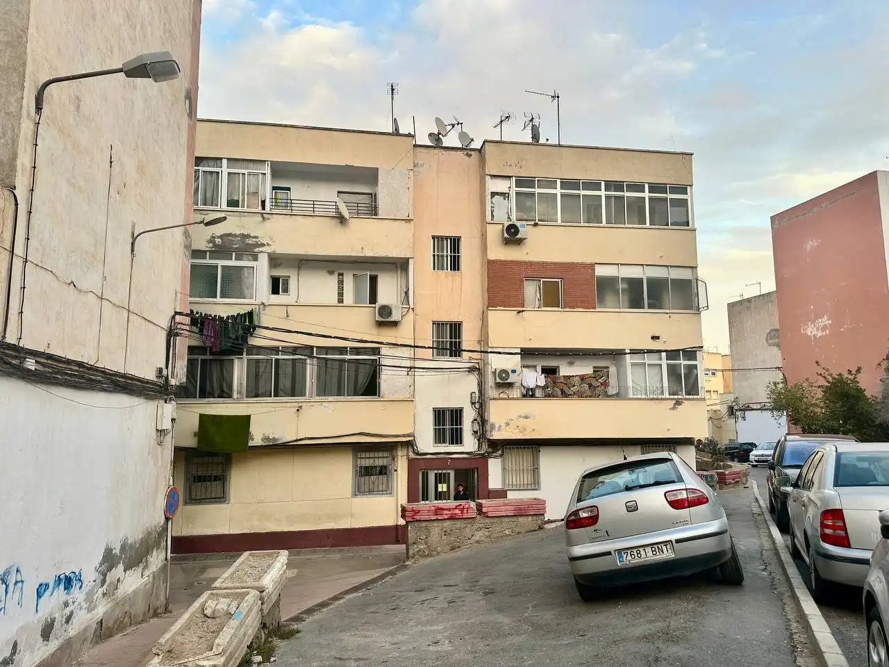 Vista exterior de Piso en venta en Almería