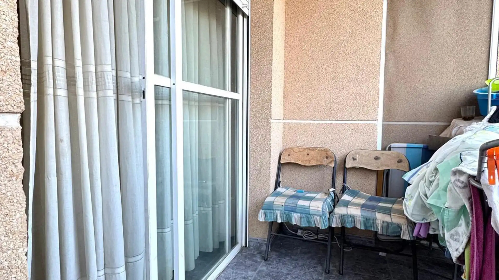 Balcony of Flat for sale in Lorca  with Furnished