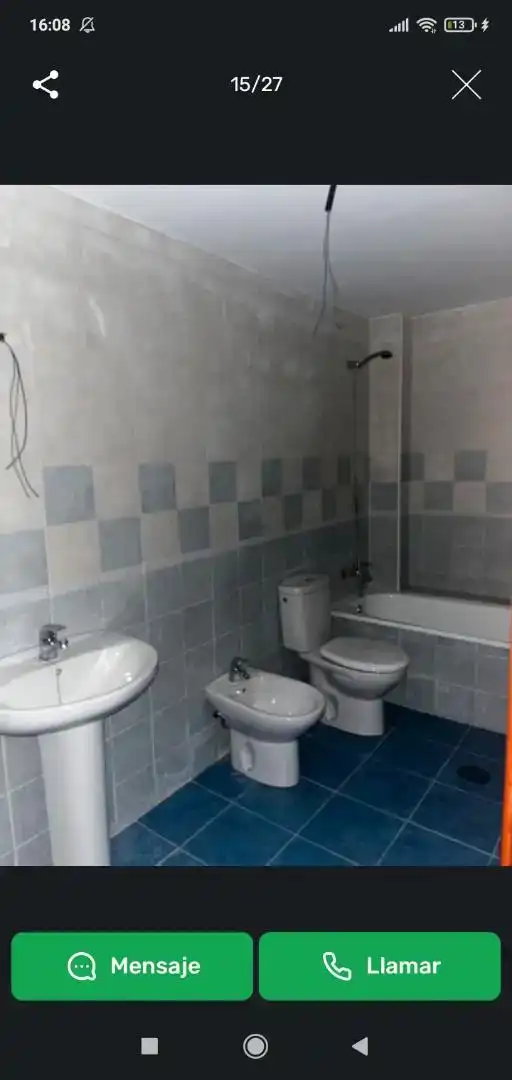 Bany de Pis en venda en Mancha Real amb Aire condicionat, Jardí privat i Parquet