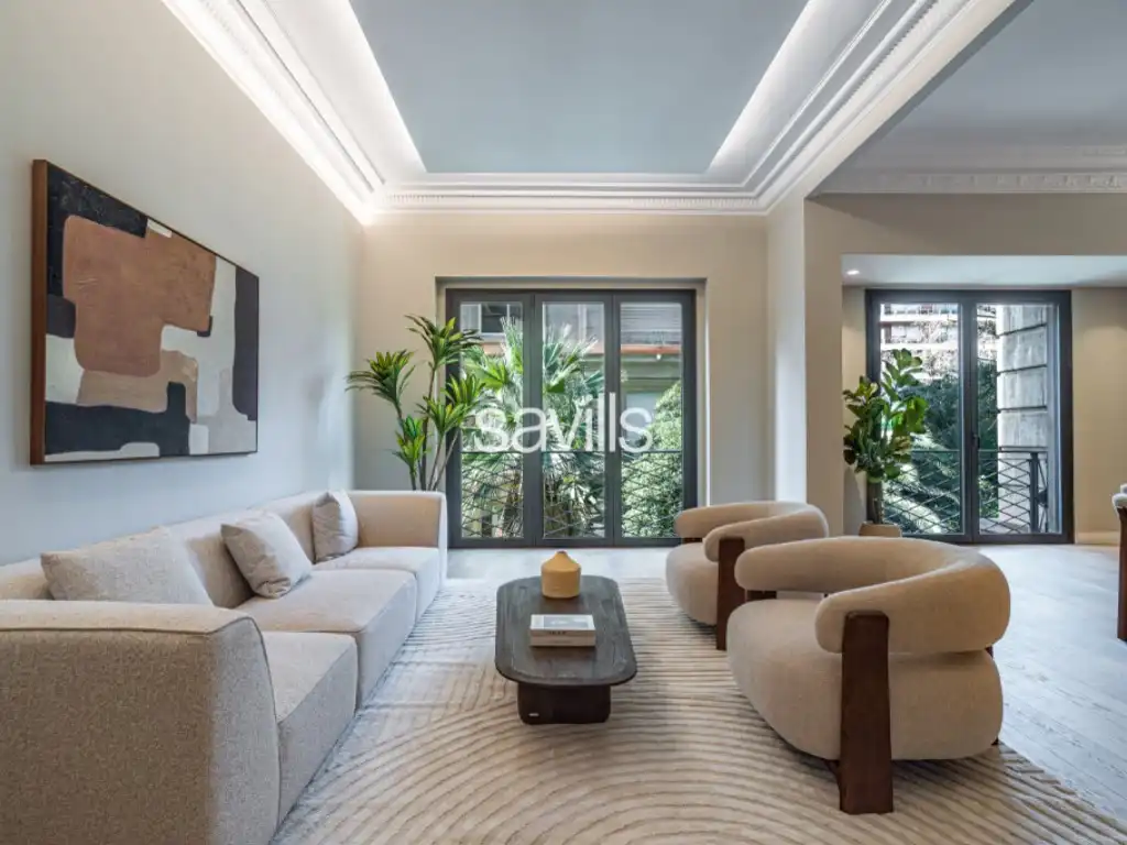 Sala de estar de Apartamento en venta en Barcelona con Aire acondicionado, Horno y Lavadora