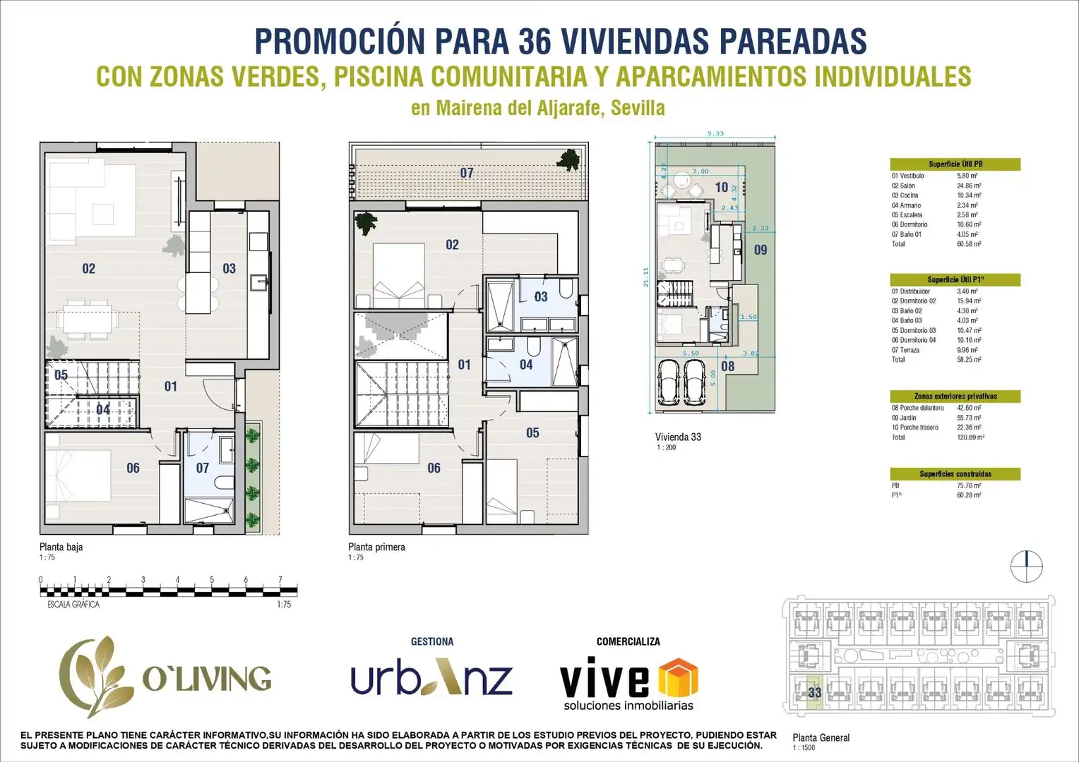 Casa adosada en venda en Mairena del Aljarafe amb Jardí privat, Terrassa i Piscina comunitària