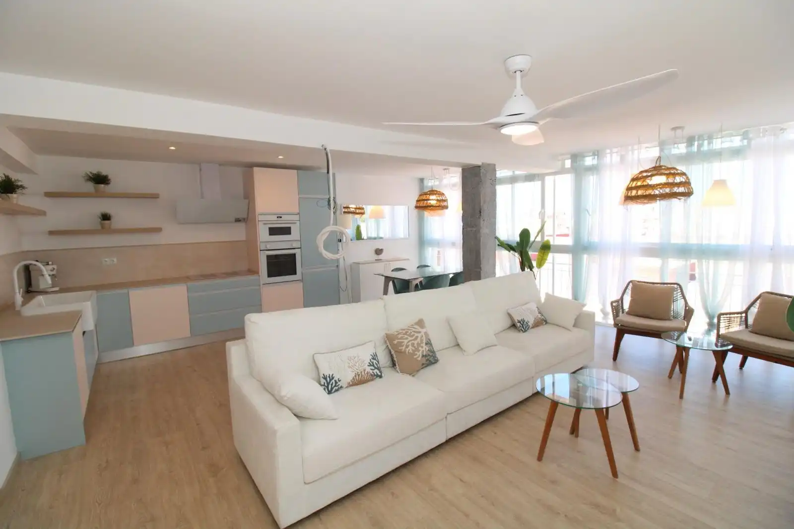 Sala de estar de Piso en venta en San Pedro del Pinatar con Aire acondicionado y Amueblado