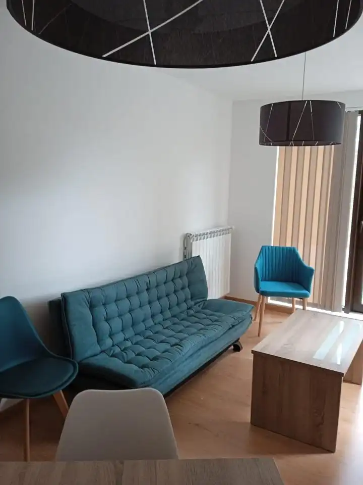 Sala de estar de Piso de alquiler en Santiago de Compostela  con Calefacción, Terraza y Amueblado