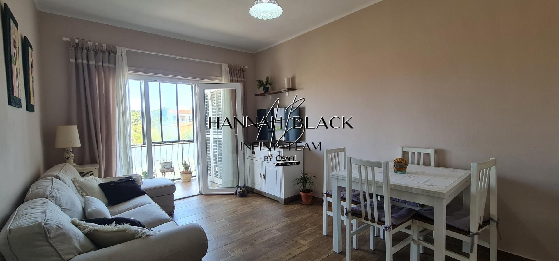 Living room of Flat for sale in L'Escala  with Heating and Balcony