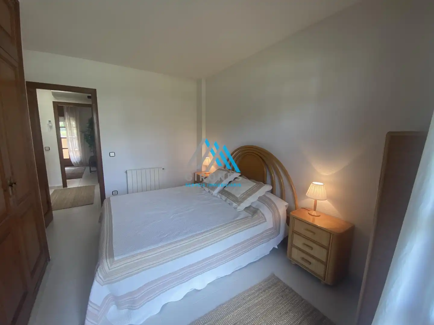 Habitación de Casa adosada de alquiler en Castell d'Aro, Platja d'Aro i s'Agaró con Aire acondicionado, Calefacción y Amueblado