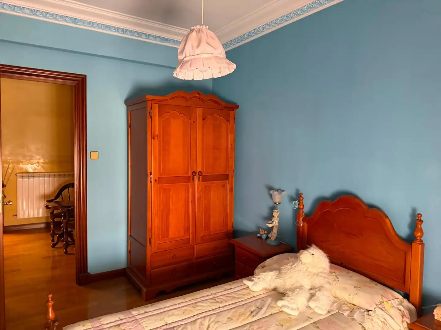 Bedroom of Flat for sale in Arnedo  with Heating, Parquet flooring and Terrace