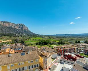 Exterior view of Single-family semi-detached for sale in Dénia  with Air Conditioner, Heating and Storage room