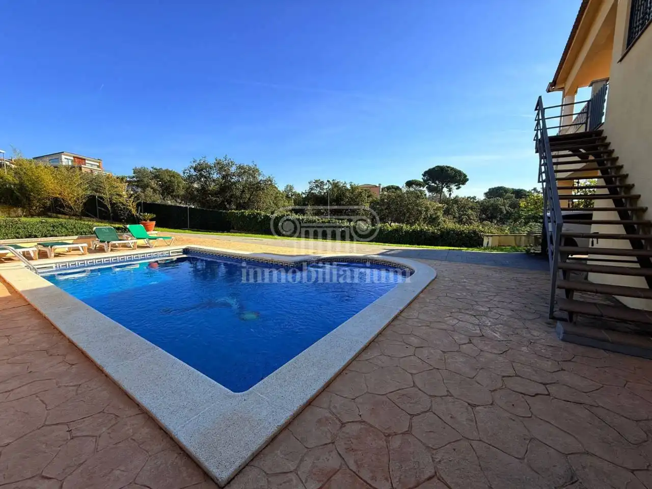 Piscina de Casa o xalet en venda en Lloret de Mar amb Calefacció, Jardí privat i Terrassa