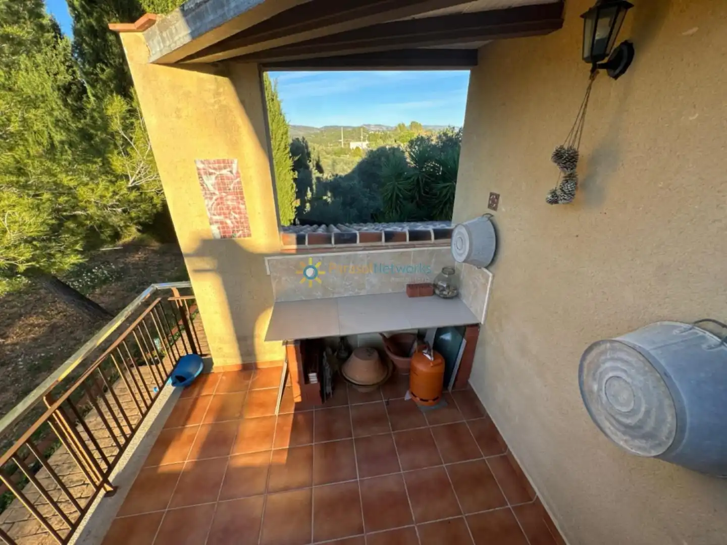 Terraza de Casa o chalet en venta en Benigànim con Aire acondicionado, Jardín privado y Terraza
