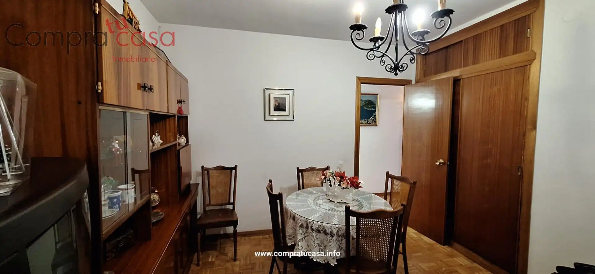 Comedor de Piso en venta en Segovia con Calefacción, Parquet y Terraza