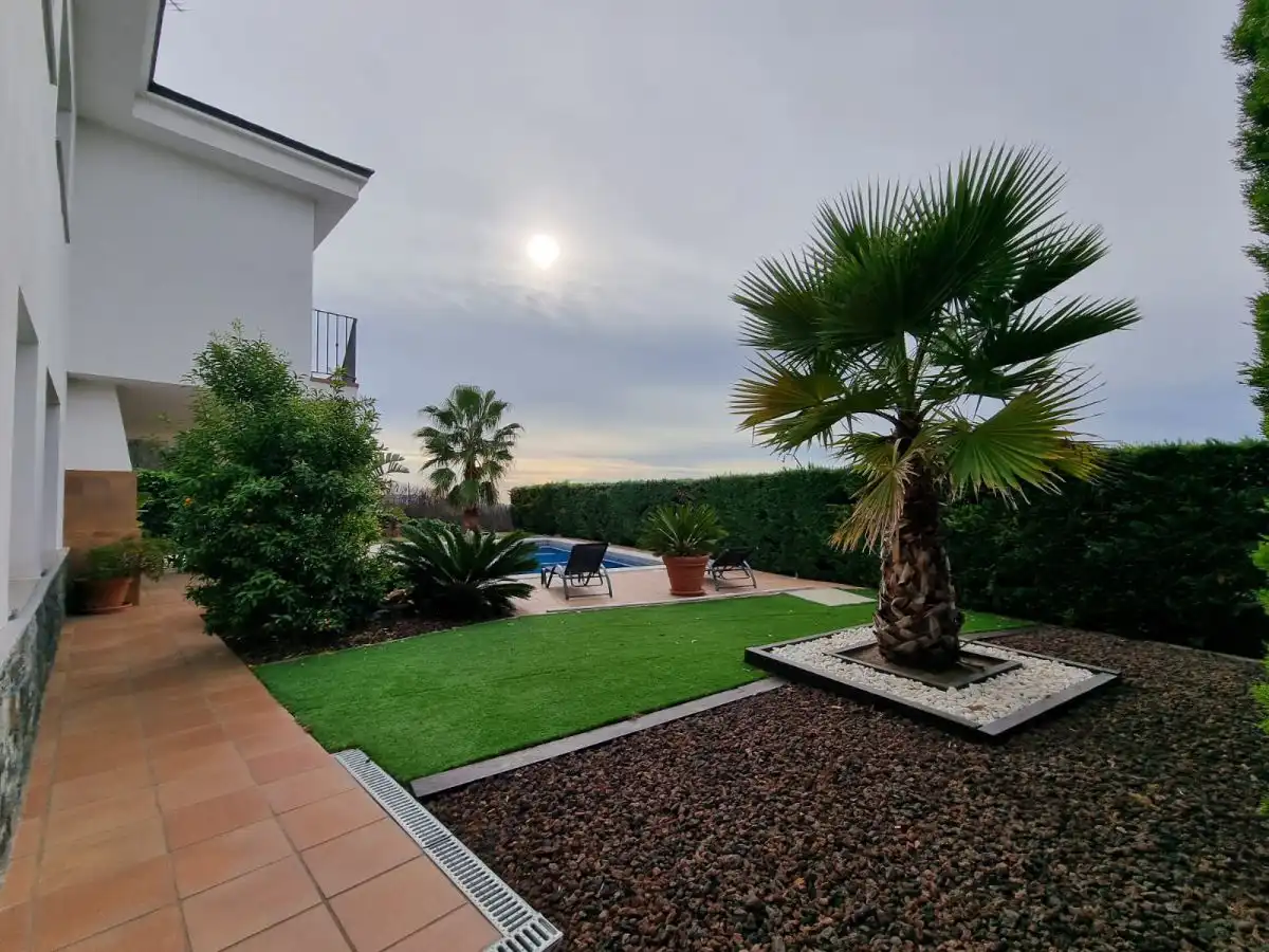 Jardí de Casa o xalet en venda en Caldes de Montbui amb Aire condicionat, Calefacció i Terrassa