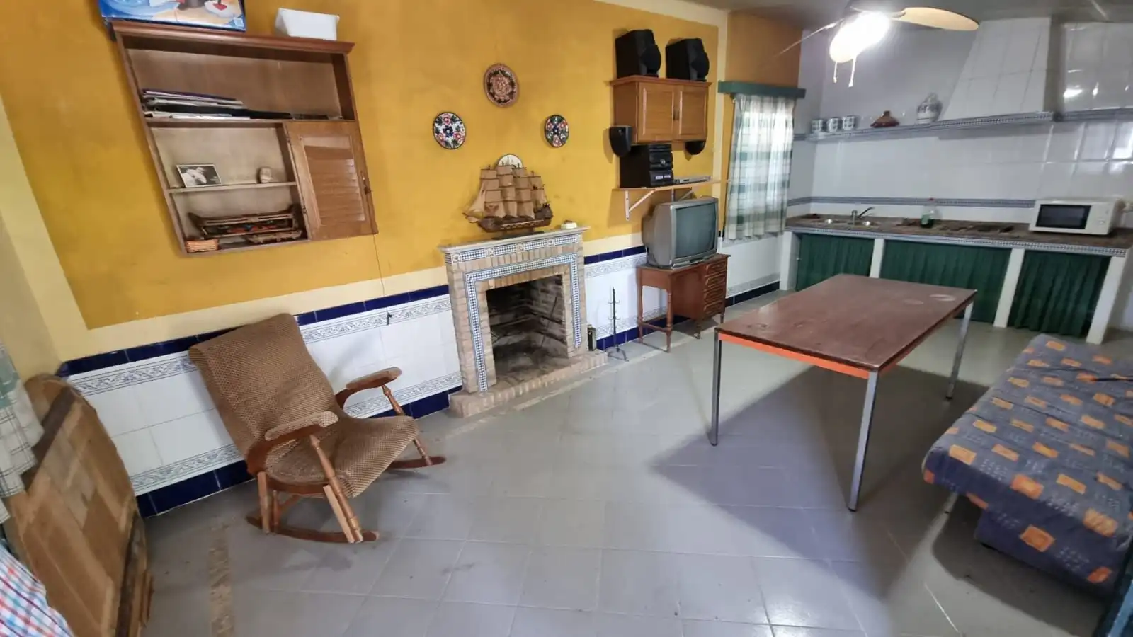 Cocina de Casa o chalet en venta en La Rambla con Aire acondicionado, Jardín privado y Terraza