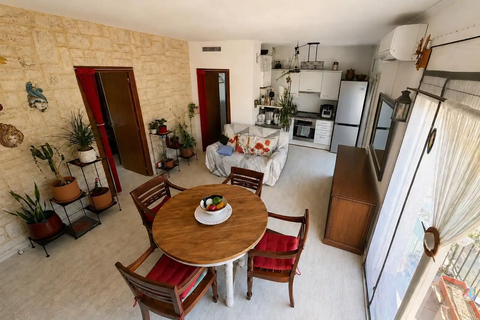 Sala d'estar de Apartament en venda en Roses amb Aire condicionat, Calefacció i Terrassa