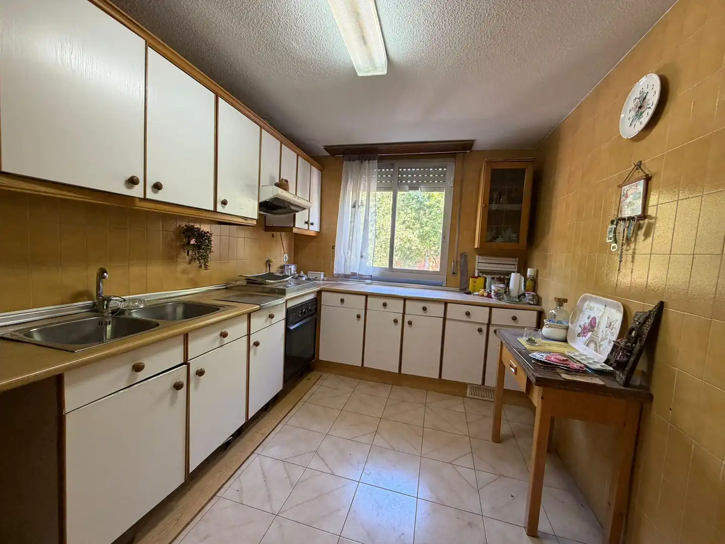 Cocina de Piso en venta en Madrid con Calefacción, Jardín privado y Terraza