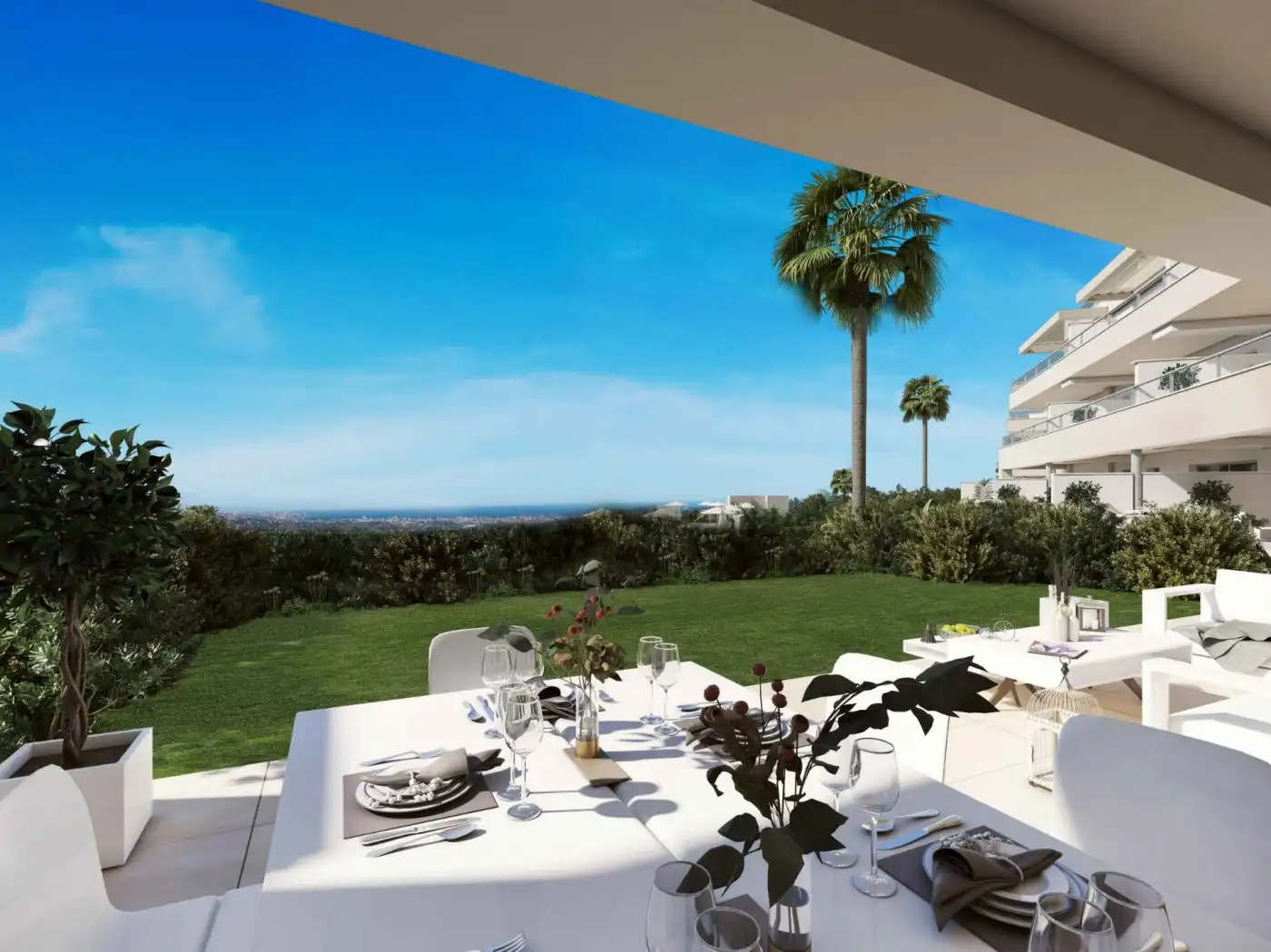 Apartament amb piscina en venda a Mijas pueblo