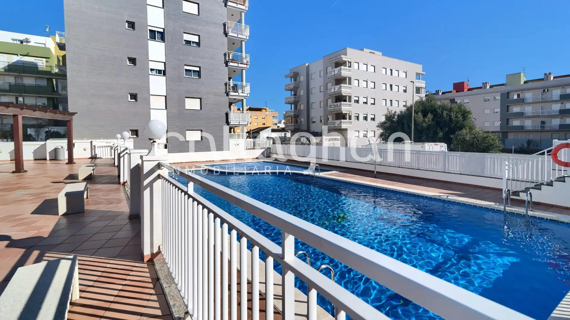Piscina de Planta baixa en venda en Moncofa amb Terrassa, Traster i Moblat