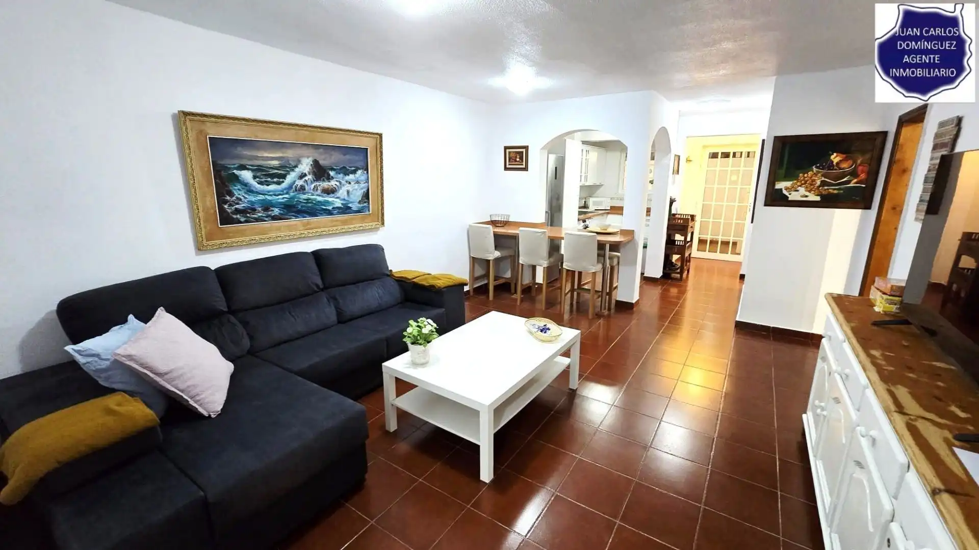 Sala de estar de Casa o chalet de alquiler en Telde con Terraza y Amueblado