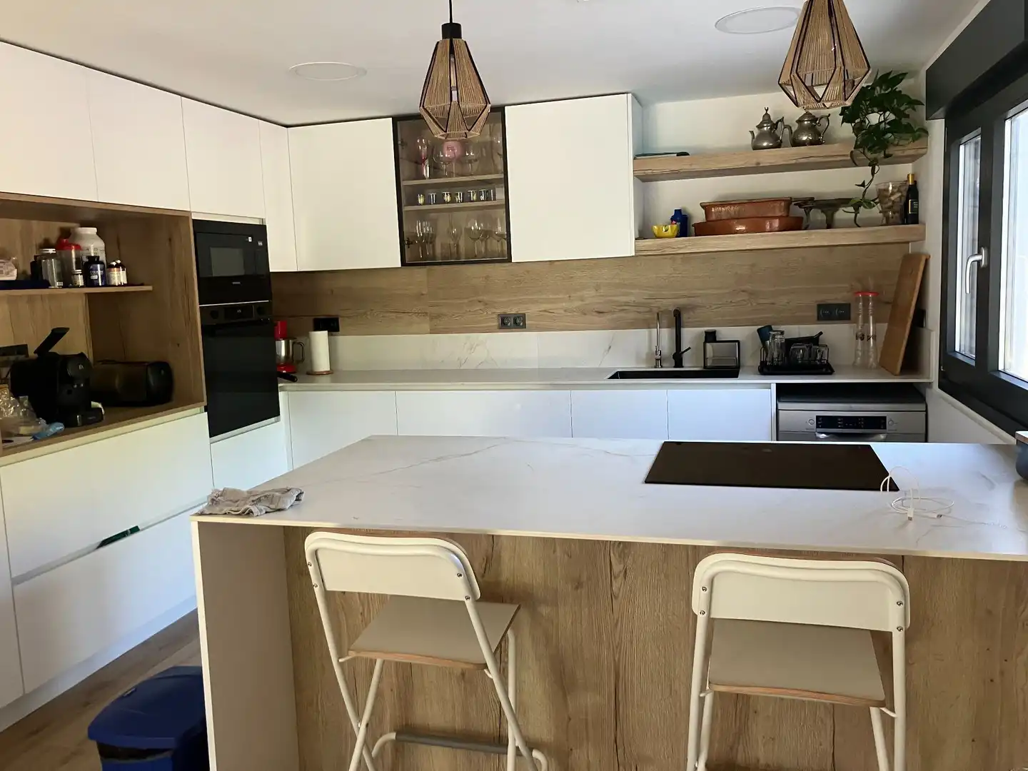 Cocina de Casa o chalet en venta en Terrassa con Calefacción, Jardín privado y Piscina