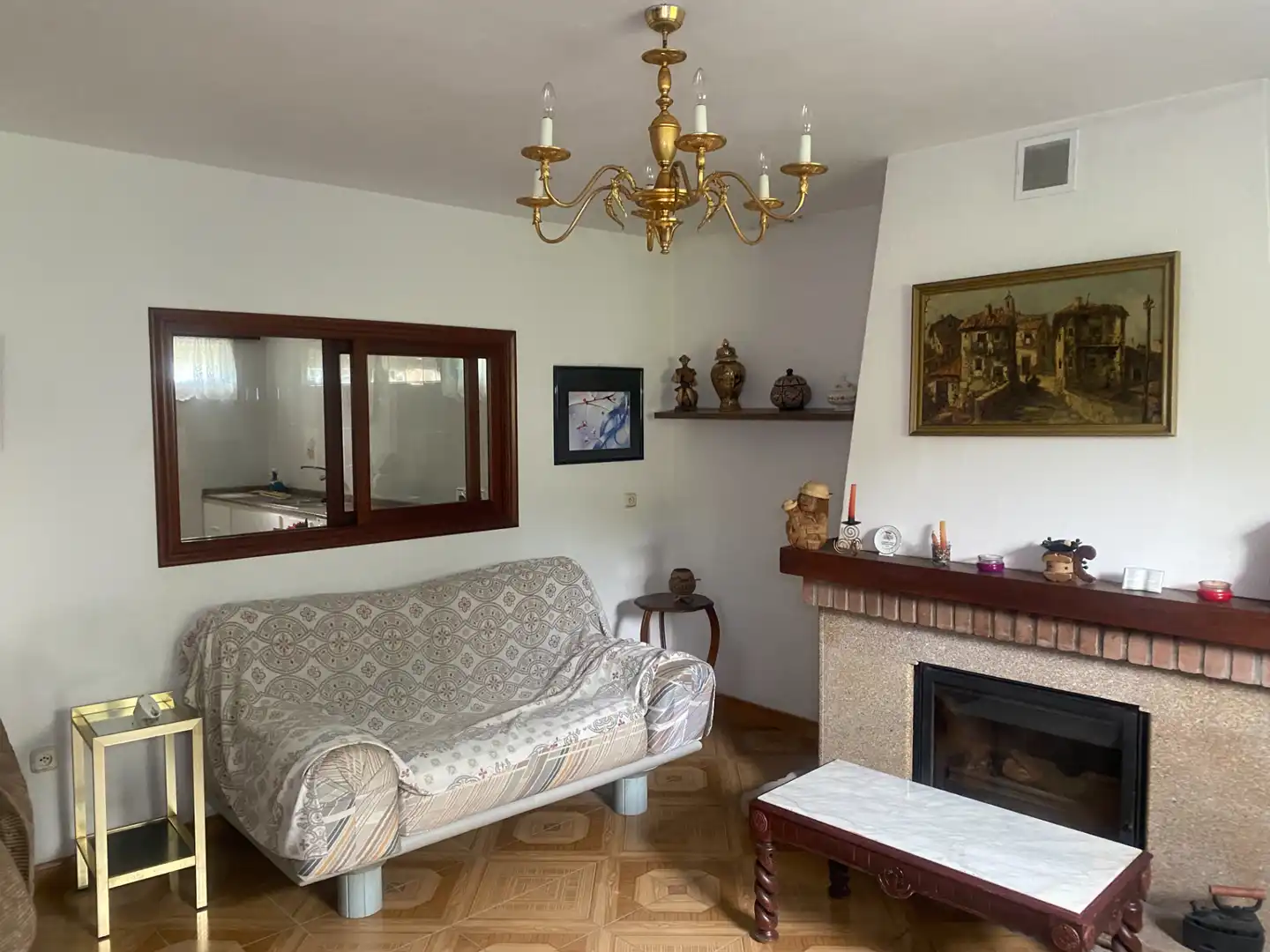 Living room of Houses for sale in Vedra  with Heating, Private garden and Furnished