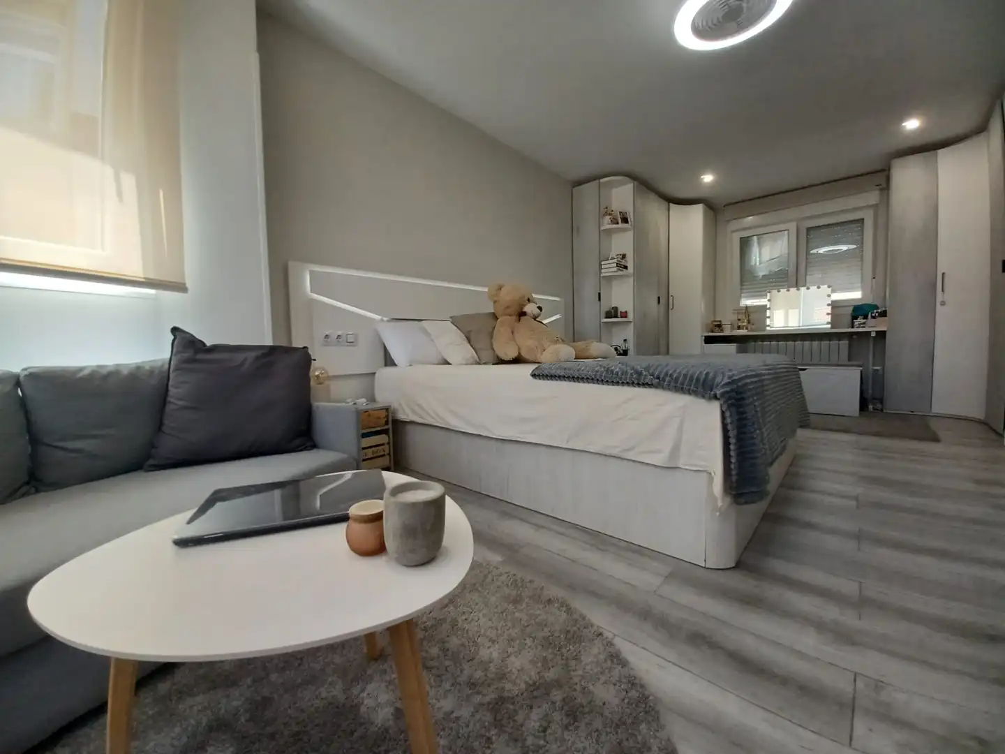 Schlafzimmer von Wohnung zum Verkauf in Madrid mit Klimaanlage, Heizung und Möbliert