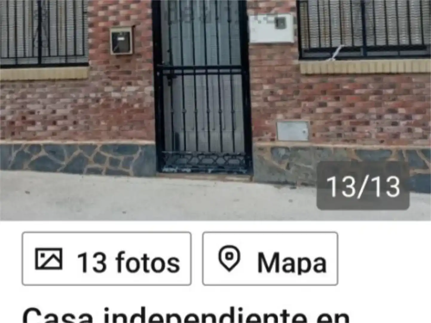 Vista exterior de Pis en venda en Carcaboso